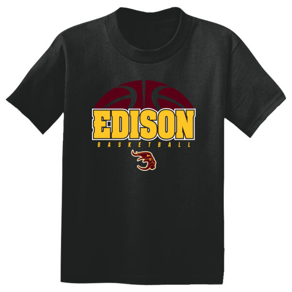 Edison Basketball Youth PosiCharge Competitor Tee Thumbnail