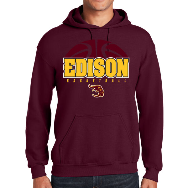 Edison Basketball Hooded Sweatshirt Thumbnail